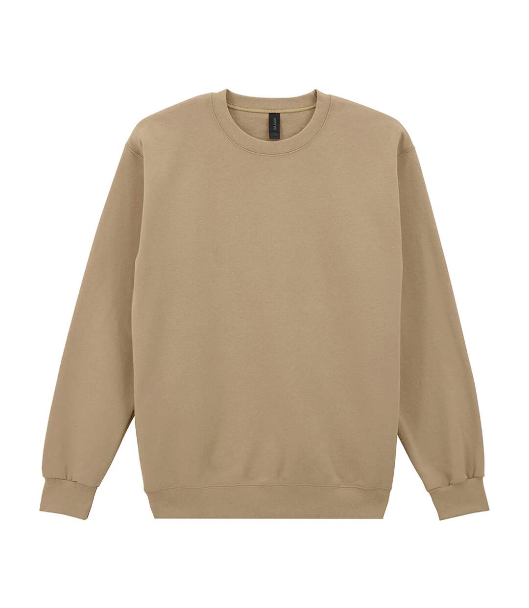 Sweat Uni À Col Ras-du-cou Hammer Maxweight Adulte Marron Clair Gildan-2
