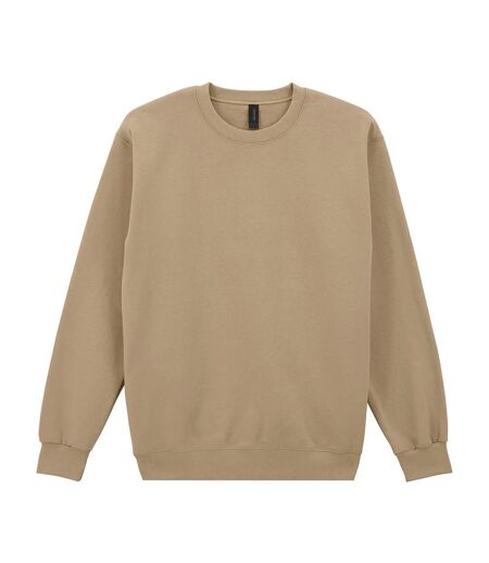 Sweat Uni À Col Ras-du-cou Hammer Maxweight Adulte Marron Clair Gildan
