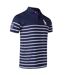 Mens Striped Polo Shirt Navy Ralph Lauren-4