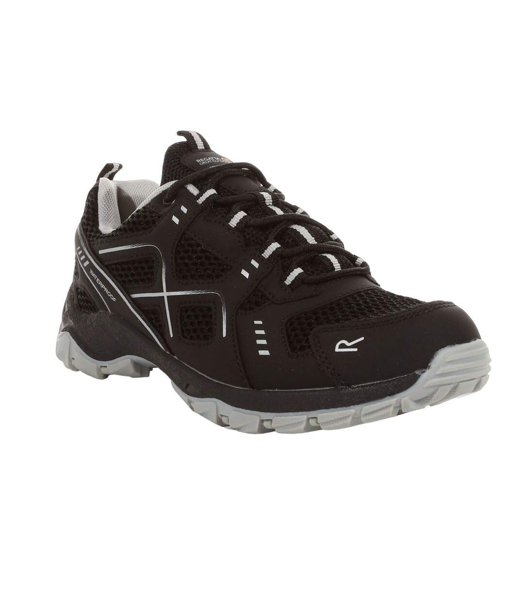 Chaussures De Marche Vendeavour Femme Noir Gris Pâle Regatta-1