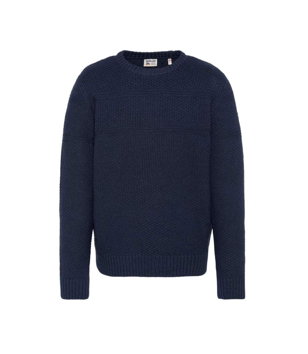 Pull marine homme schott plwasp - l-1