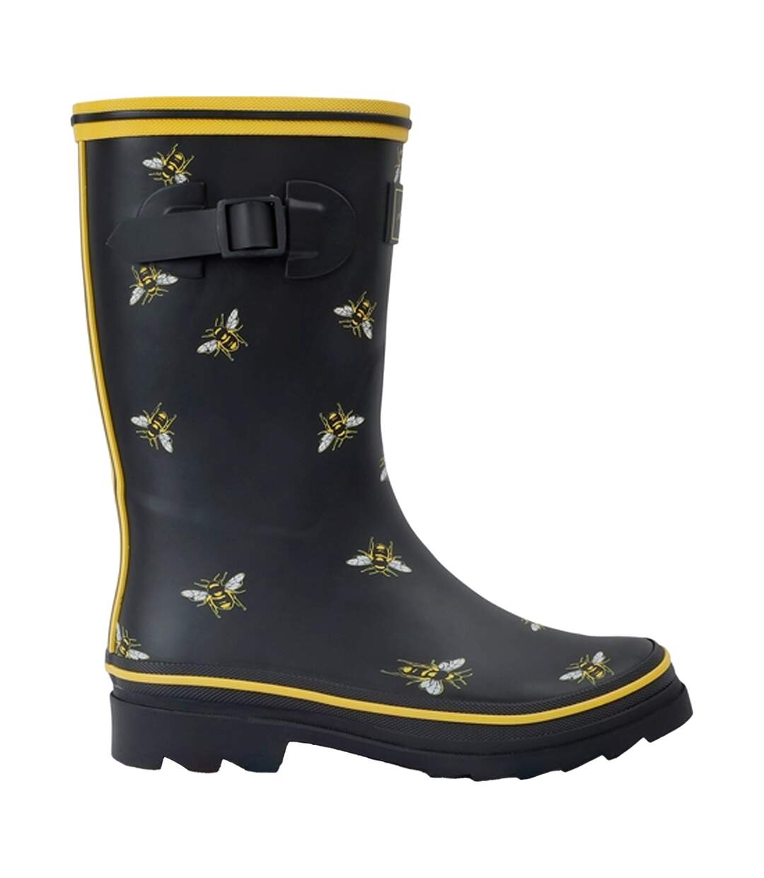 Bottes De Pluie Motif/style Abeille Amelia Femme Noir Regatta-4