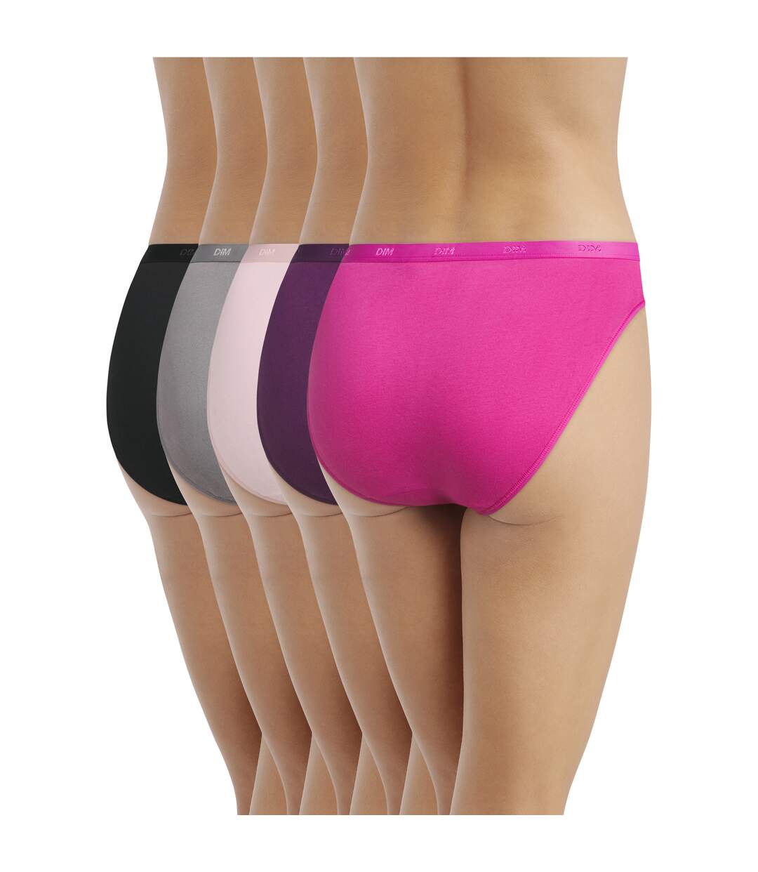 Lot de 5 Culottes Les Pockets Coton-2