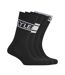 Mens Ackley Crew Socks Black Lyle & Scott-1