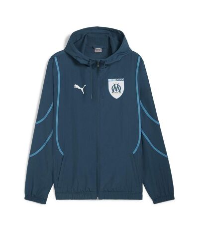 OM veste prematch bleu homme puma 24/25 - l