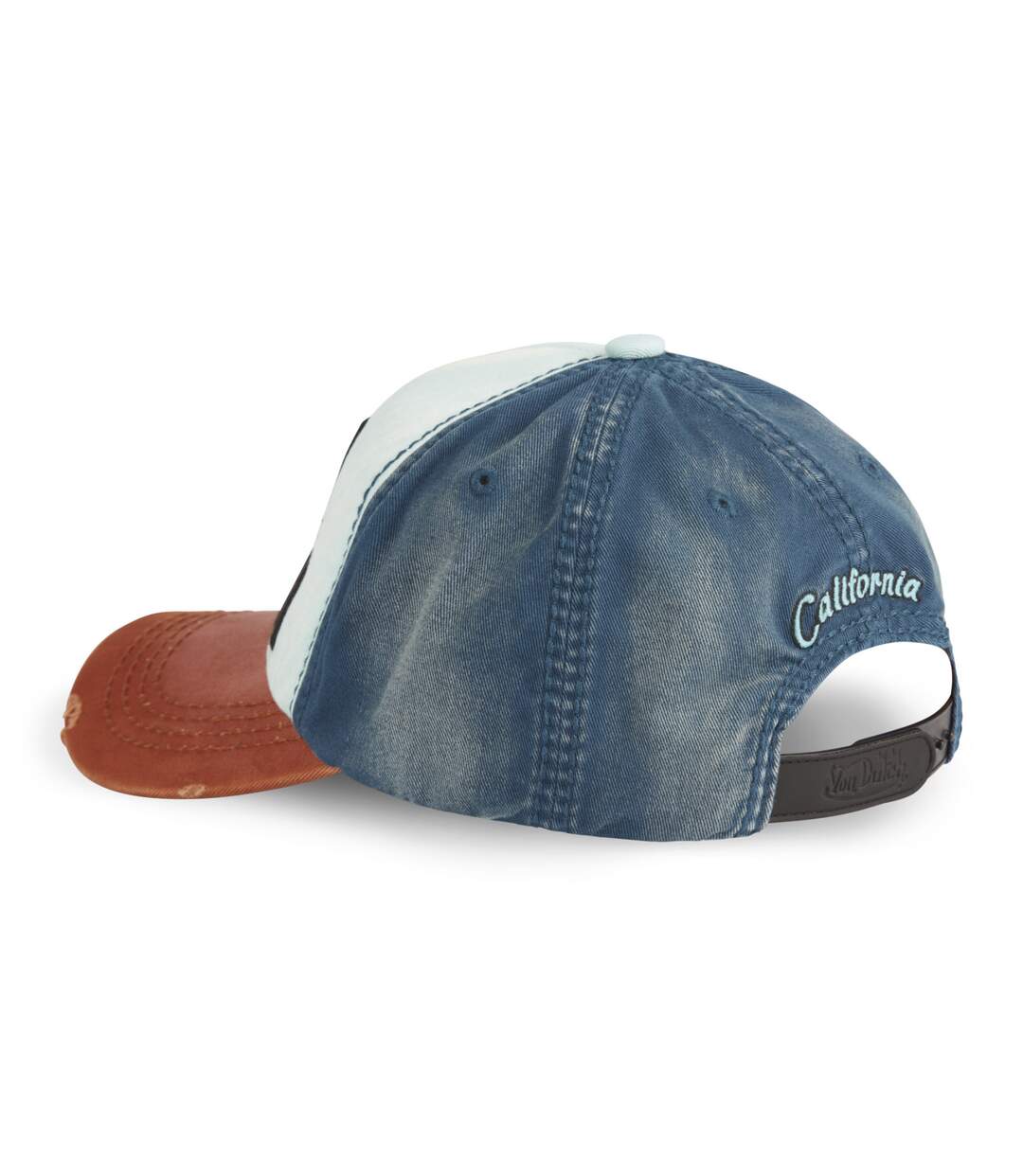 Casquette trucker avec effet usé avec broderie Xavier Vondutch-4