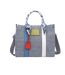 Sac à  Main élégant en Gris avec Poignées Confortables pour Femme-1