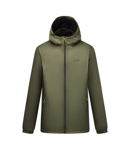 Veste Kybre Pour Homme Avec Doublure En Polaire Kaki Foncé Regatta