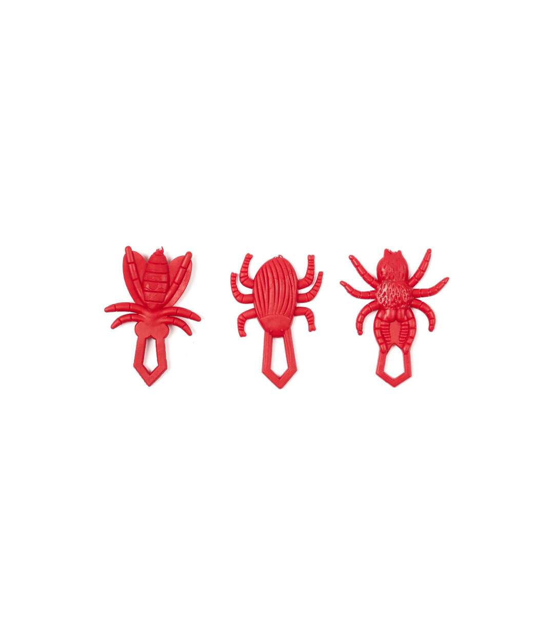 Mini-Jeu 10 Verres Chamboule-Tout 4cm Rouge-3