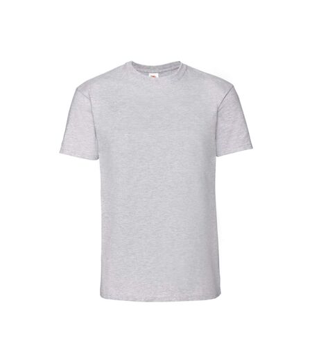 T-shirt iconic premium homme gris chiné Fruit of the Loom