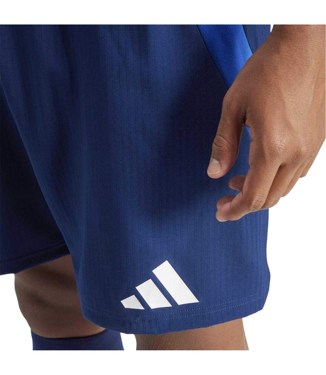 Short De Foot Tiro Homme Bleu Marine Foncé Adidas-3