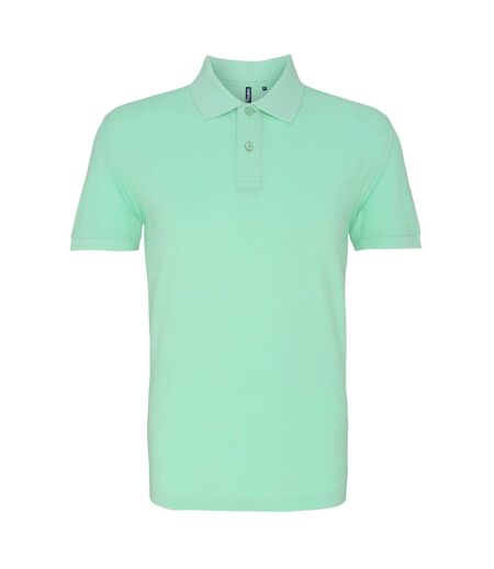 Asquith & Fox Mens Plain Short Sleeve Polo Shirt (Mint) - UTRW3471