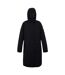 Veste Imperméable Yarli Femme Noir Gris Foncé Regatta-2
