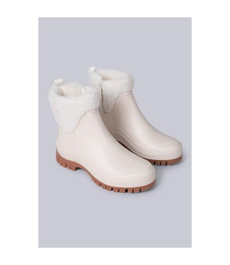 Bottes De Pluie Lolah Femme Crème Animal