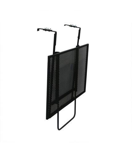 Table de balcon pliable Boop - L. 60,5 cm - Noir