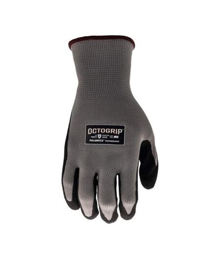 Hi Flex Nitrile Gloves Grey Octogrip