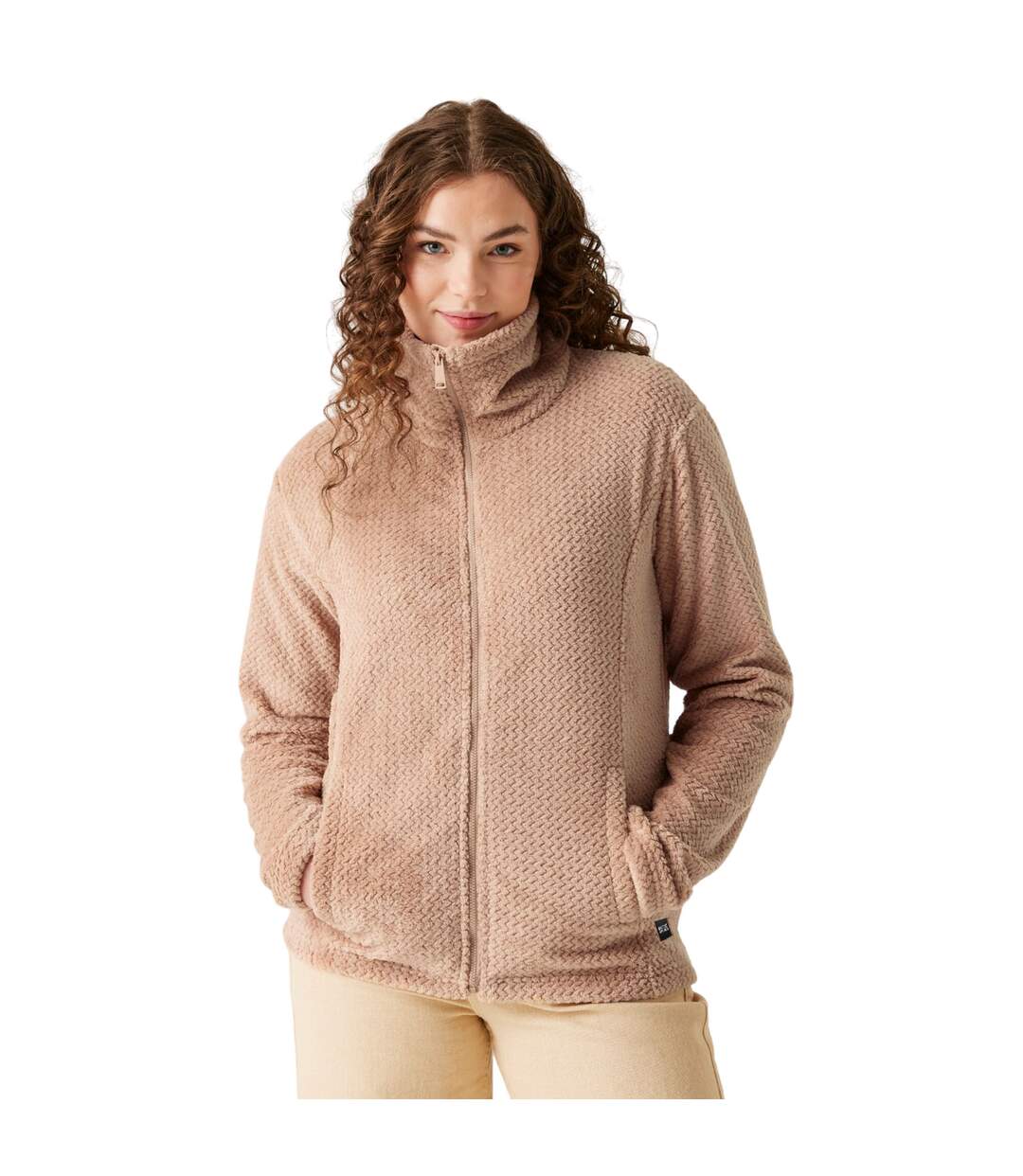 Veste polaire heidy femme taupe Regatta