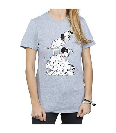 101 Dalmatians Womens/Ladies Chair Boyfriend T-Shirt (Sports Grey)