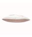 Duo abstract cushion cover 50cm x 50cm pink/white Furn-3