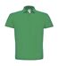 B&C ID.001 Unisex Adults Short Sleeve Polo Shirt (Kelly Green) - UTBC1285