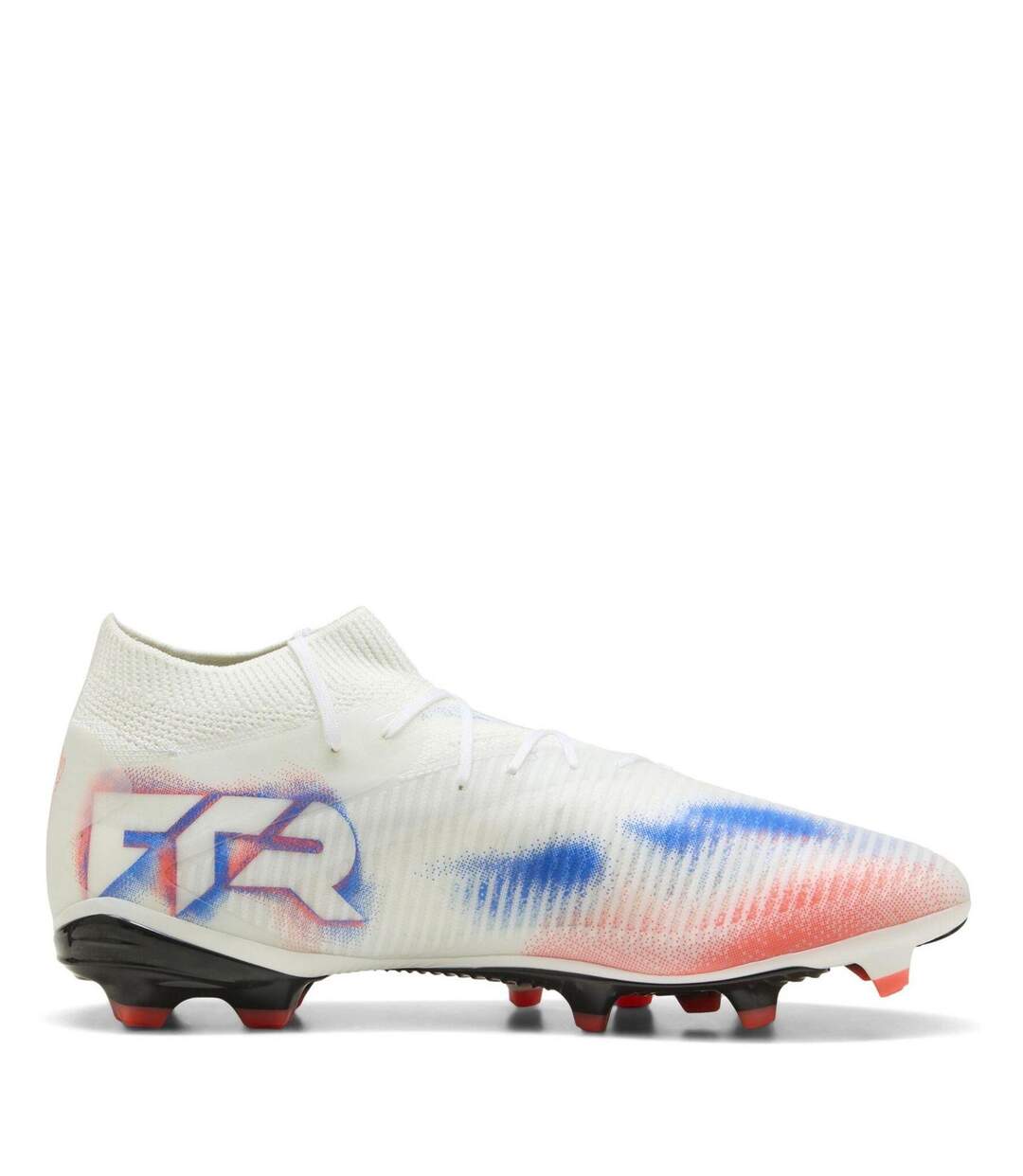Mens Future 8 Pro Artificial Ground Football Boots White Black Red Puma-4