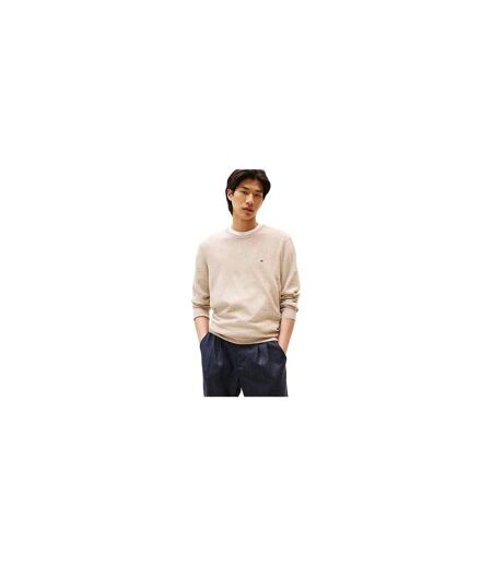 Sweat Homme Beige Avoine Tommy Hilfiger