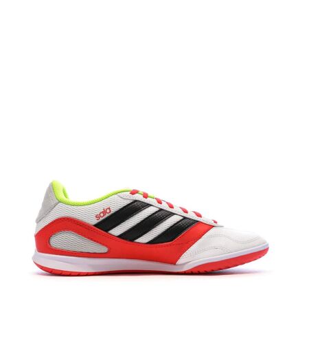 Chaussures de futsal blanc/rouge homme adidas super sala iii