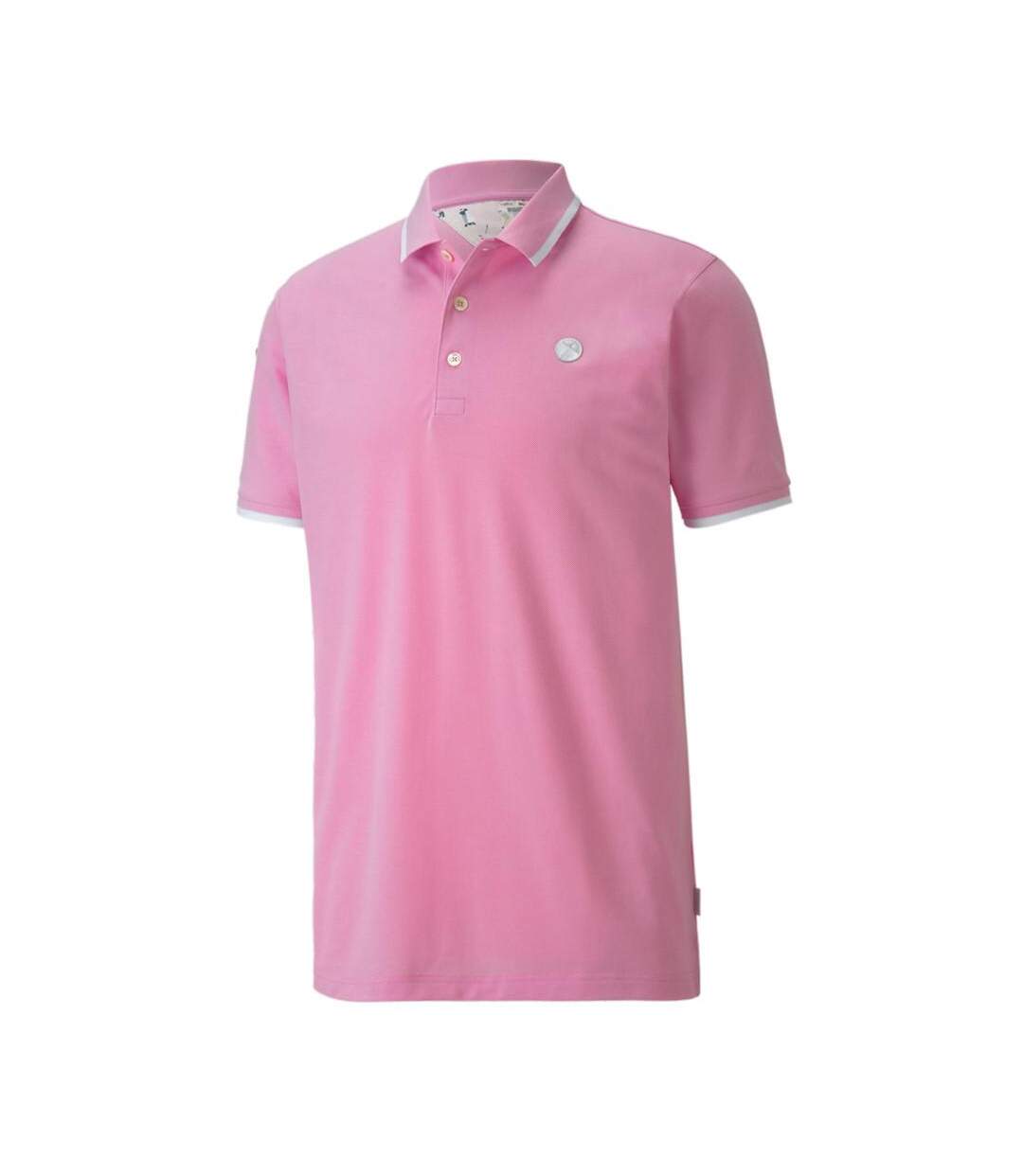 Polo Rose Homme Puma Arnold Palmer Signature - S-1