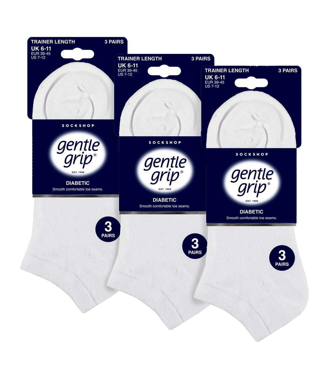 Paquet de 9 chaussettes en coton à la cheville en nid d'abeille pour hommes-2