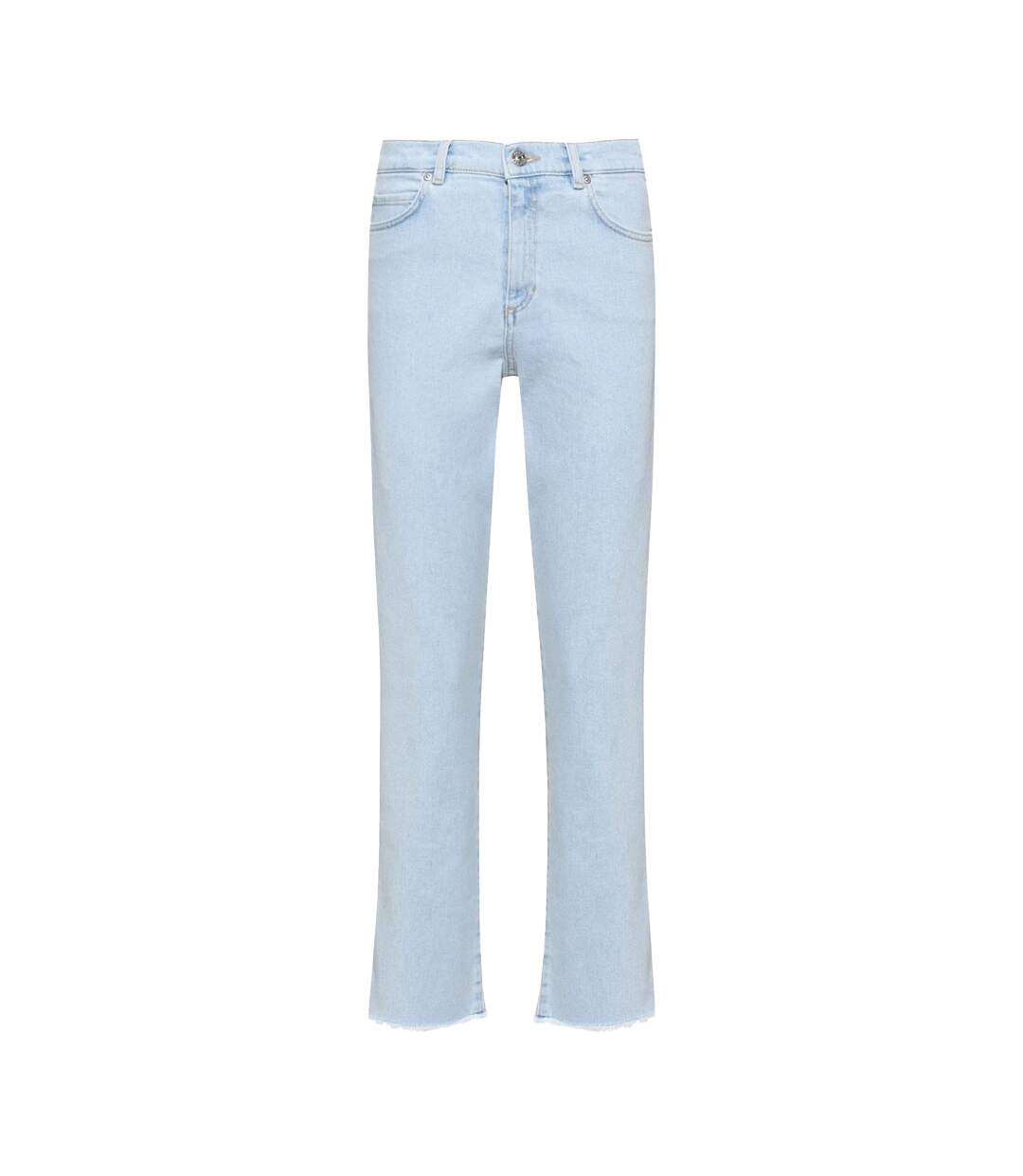 Jean Gayang Femme Bleu Clair Hugo Boss-2