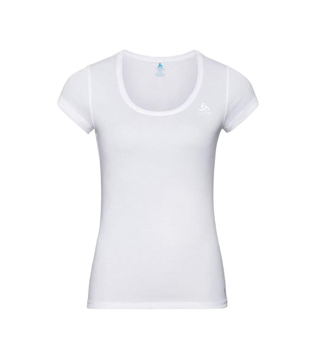 T-Shirt technique Blanc Femme OLDO Active - 3XL