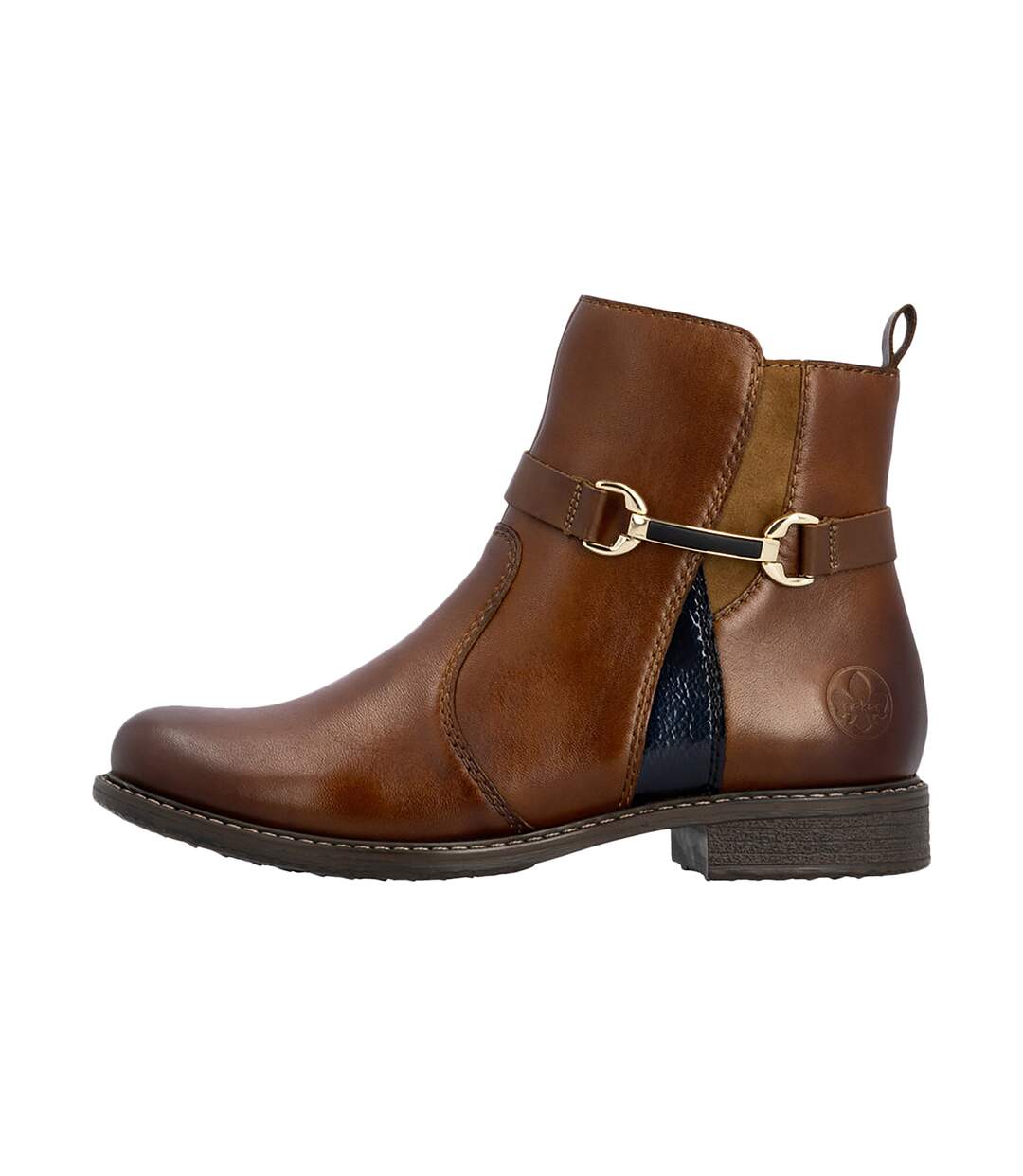 Bottine Cuir Rieker-1