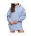 Robe Pull Bleu Femme Superdry Essential Hooded - S/M