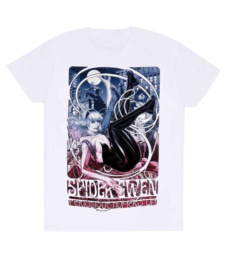 Spider-Man - T-shirt - Adulte (Blanc) - UTHE1814