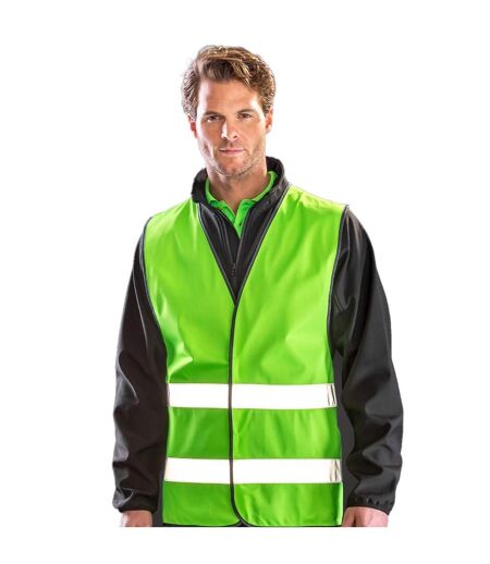 Gilet Haute Visibilité Enhanced Adulte Vert Citron Result Core