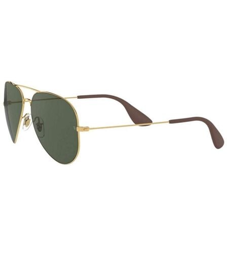 Lunettes De Soleil Pilote Pour Hommes Taille Unique Vert Foncé Jaune Or Ray-Ban