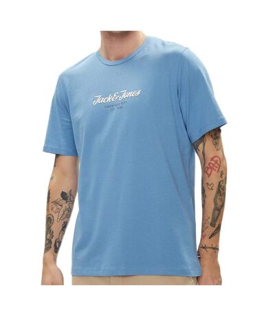 T-shirt bleu homme jack & jones henry - s