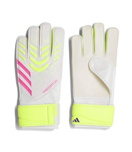 Gants de gardien blanc/jaune homme adidas pred