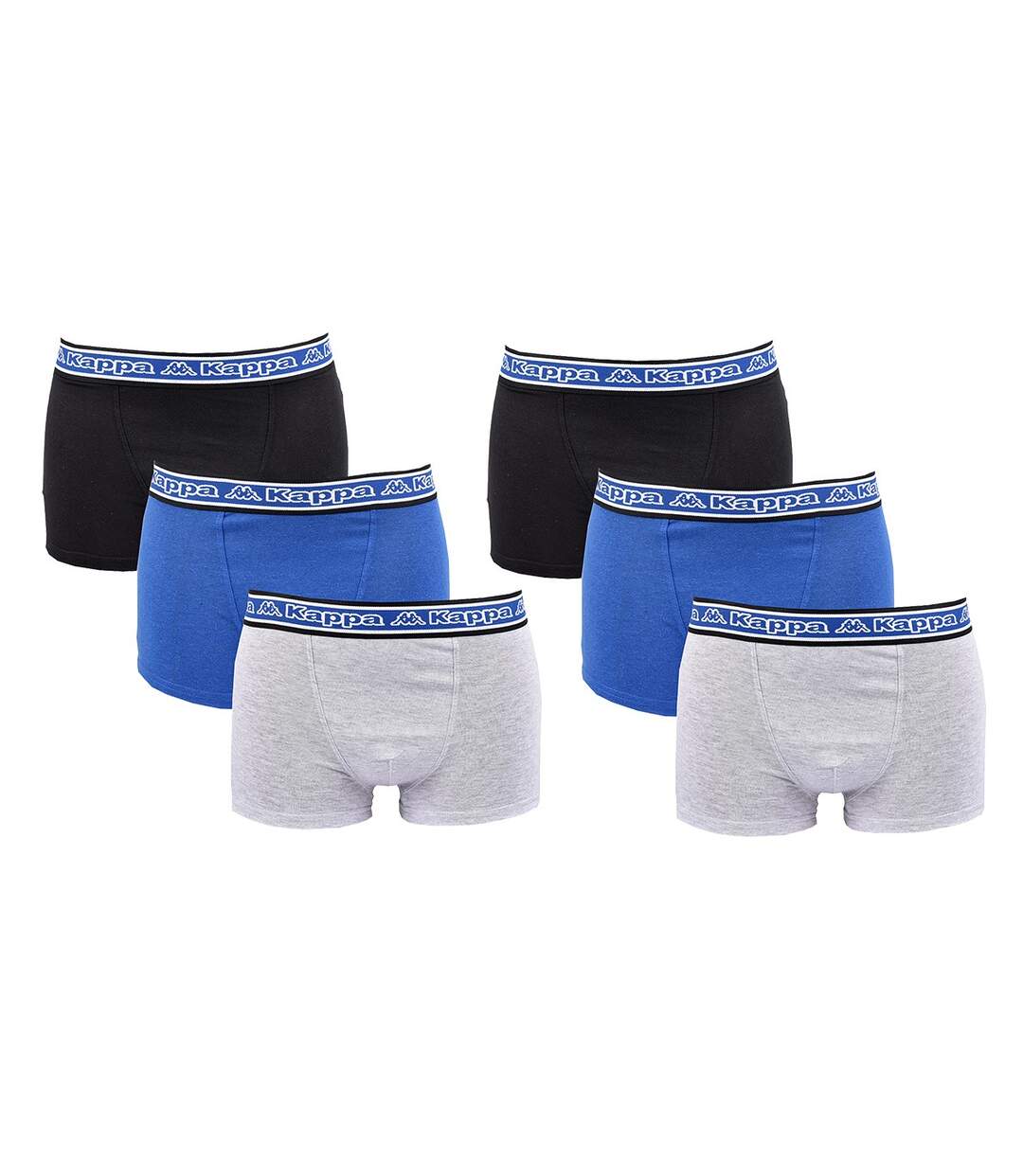 Boxer homme KAPPA Pack de 6 Boxers 1190-2