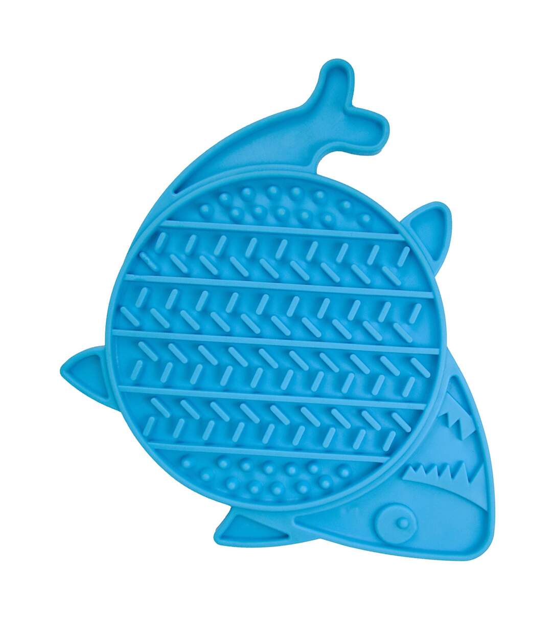 Orva shark dog feeding mat 18cm blue Ancol-2