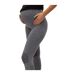 Legging Sport Femme Gris Moyen Chiné Mamalicious-4