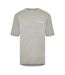 T-shirt Perth Homme Vert De Gris Clair Écru Threadbare-1