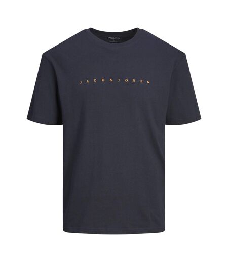 Mens Star Relaxed Fit T-shirt Dark Navy Jack And Jones