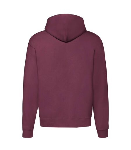 Veste À Capuche Premium Adulte Bordeaux Fruit Of The Loom
