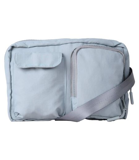 Multi Pocket Crossbody Bag One Size Pale Blue Animal