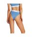 Culotte bleues femme calvin klein jeans high leg tanga - l-2
