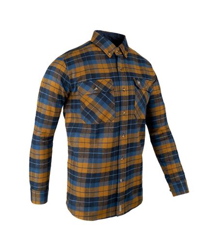 Chemise Motif/style À Carreaux Bleasdale Homme Bleu Marine Jack Pyke