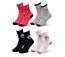 Disney – Chaussettes Femme Licence Winnie l’ourson Pack de 4 Paires-3