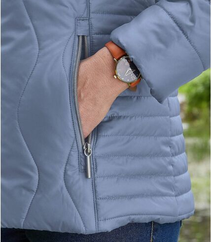 Women's Blue Lightweight Quilted Jacket