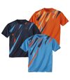 Set van 3 Summer Sport T-shirts   Atlas For Men